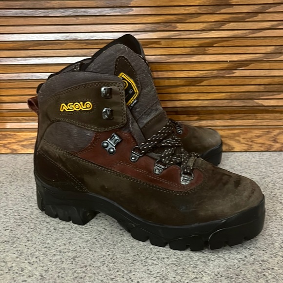 Asolo Shoes Vintage Asolo Womens Hiking Boots Size 6 Poshmark